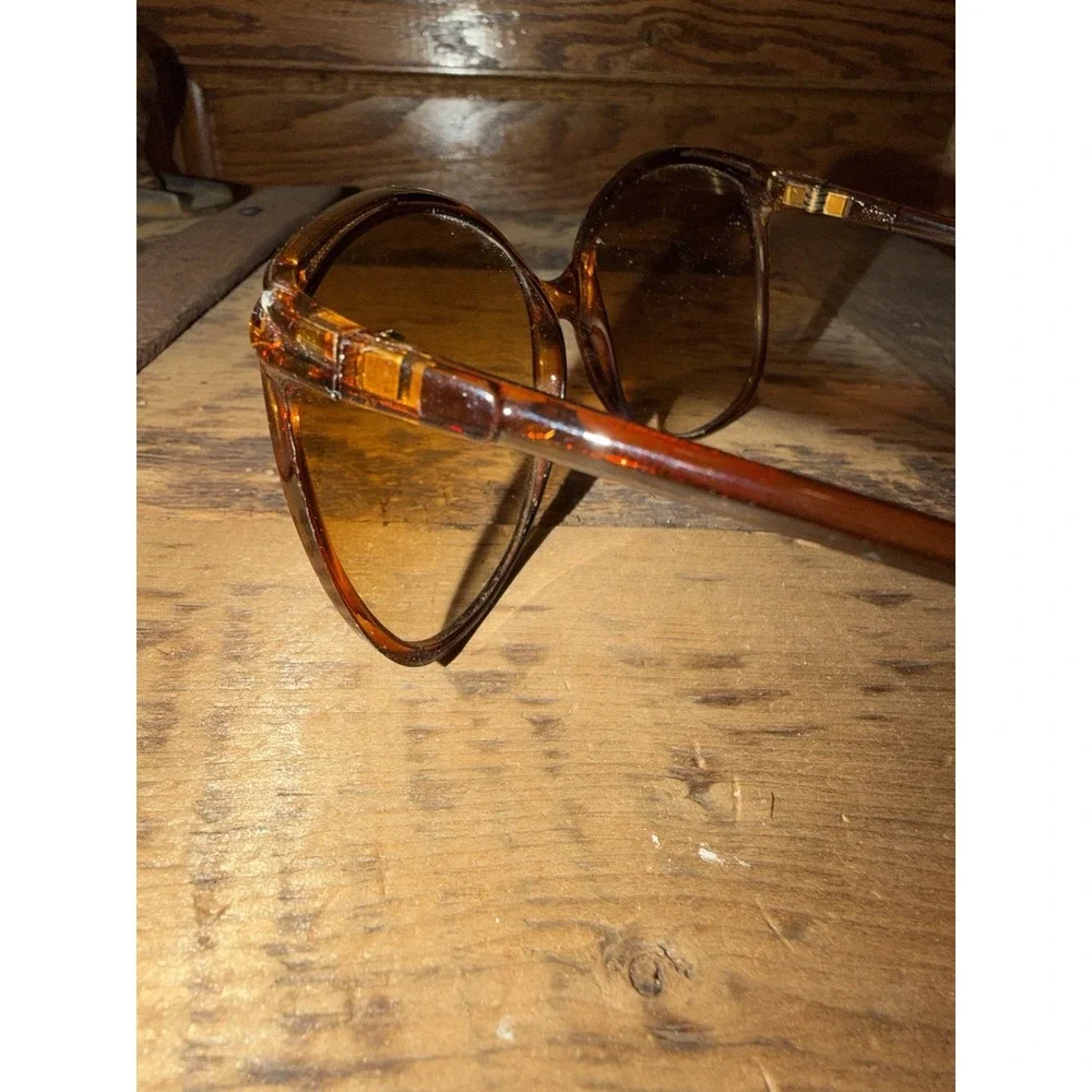 Vintage Guy Laroche Oversized Sunglasses, Brown Gradient‎ Ombre Lenses France